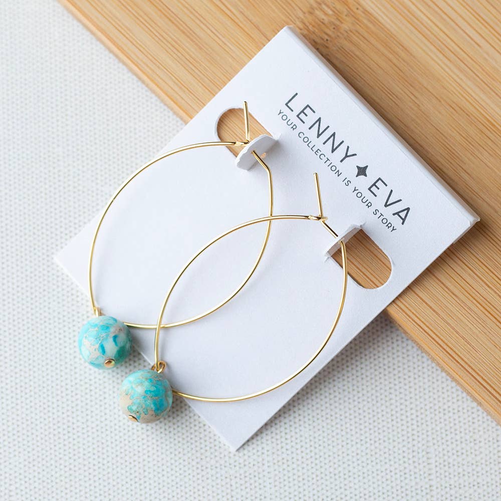 Turquoise Drop Earrings