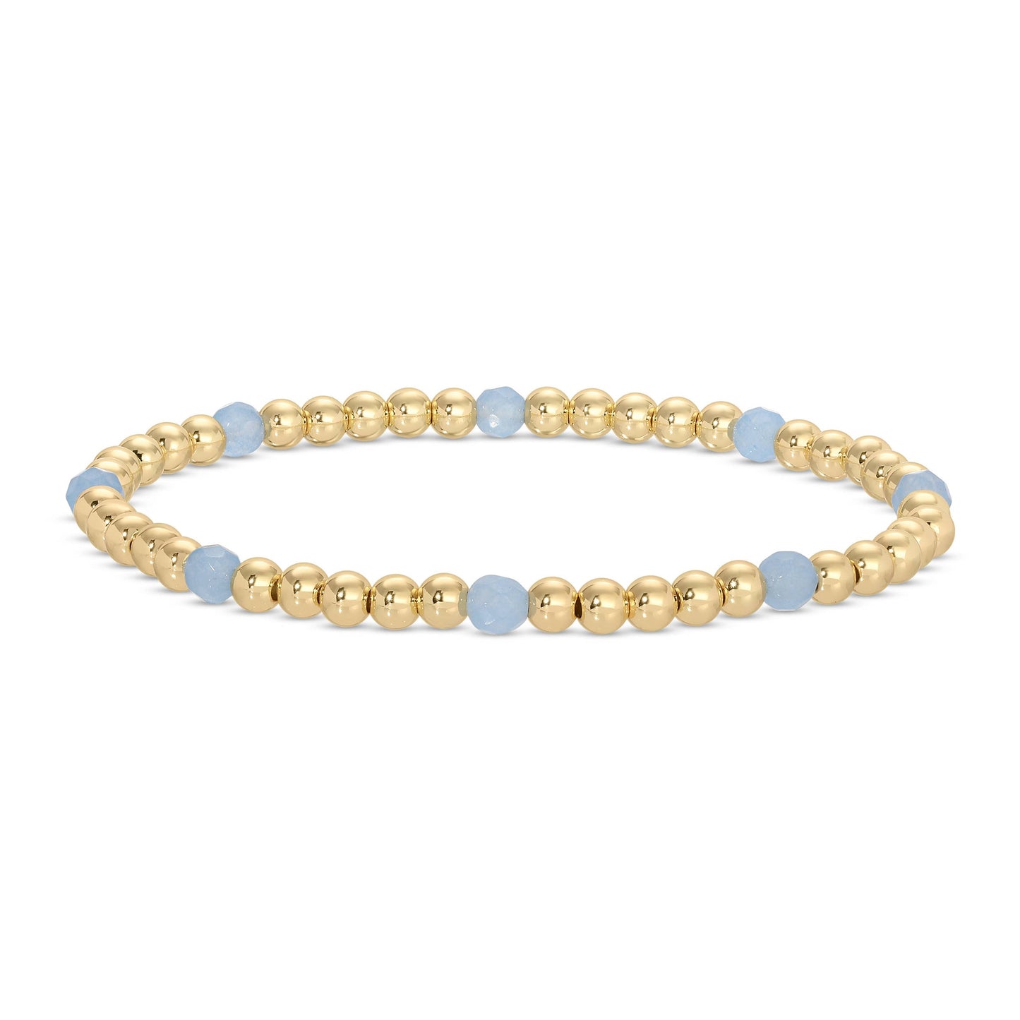 Stretch Beaded Bracelets with stone accents