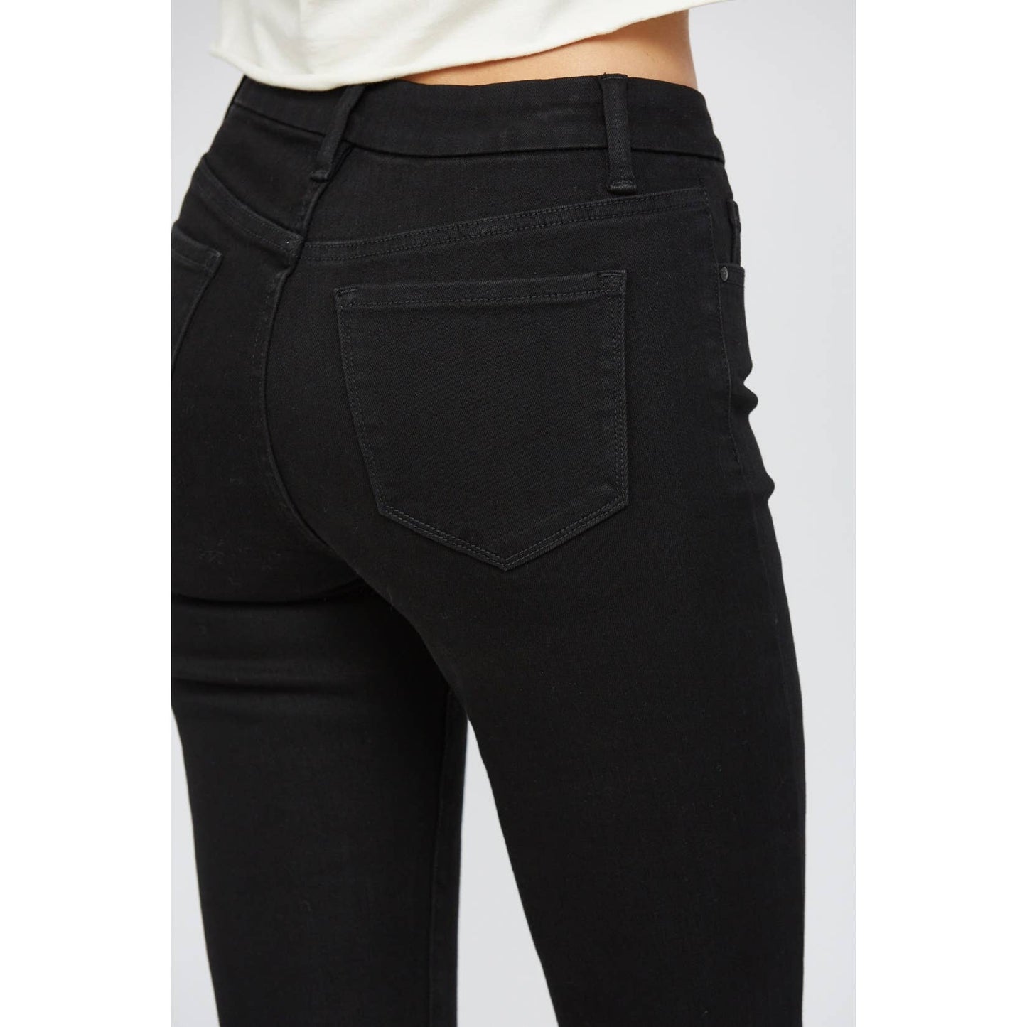 High Rise Slim Bootcut Jean