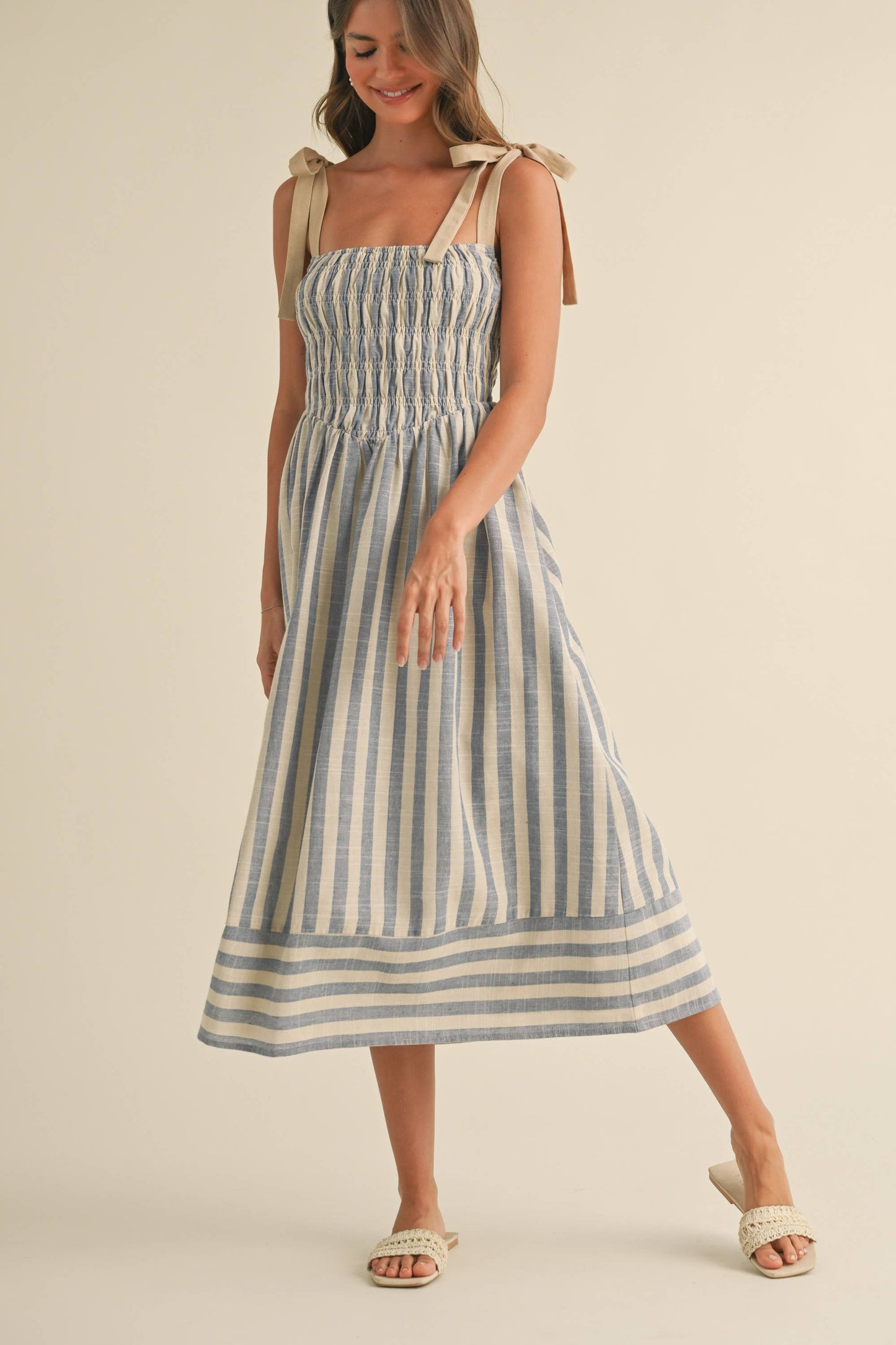 She’s Stunning in a Stripes