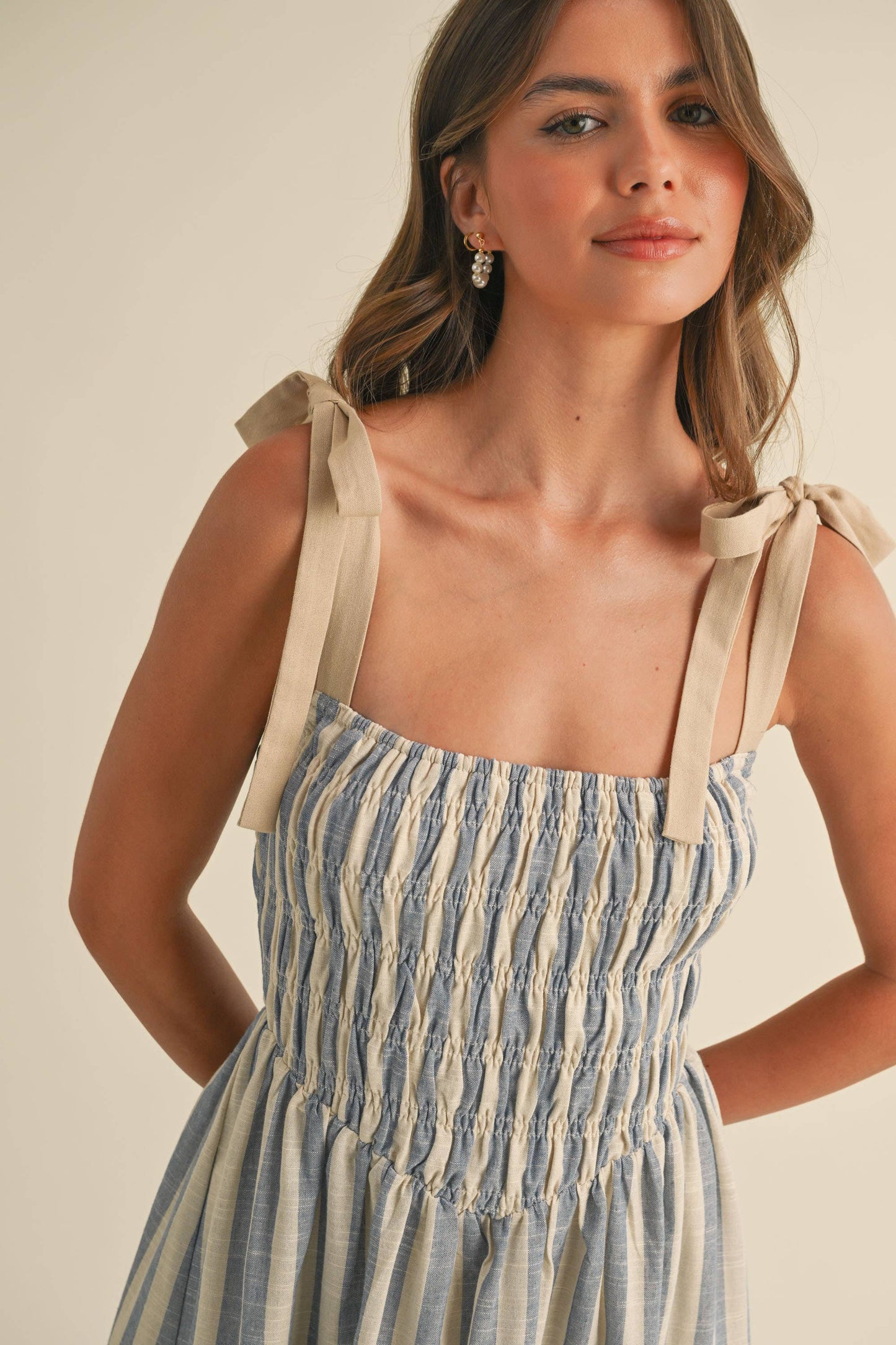 She’s Stunning in a Stripes