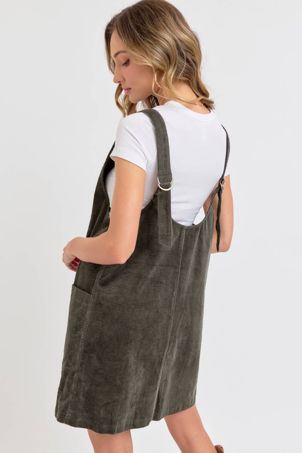 Corduroy Mini Dress