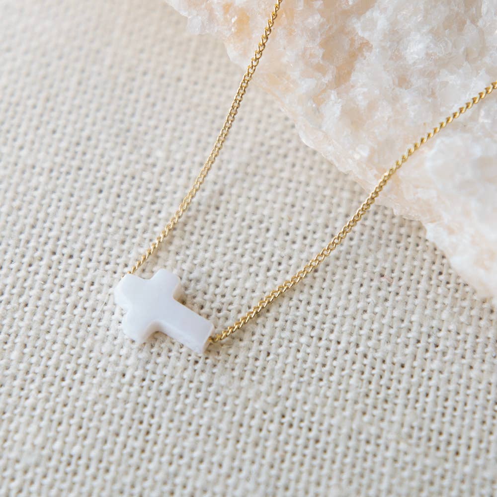 Intentions Symbol Necklace-Cross