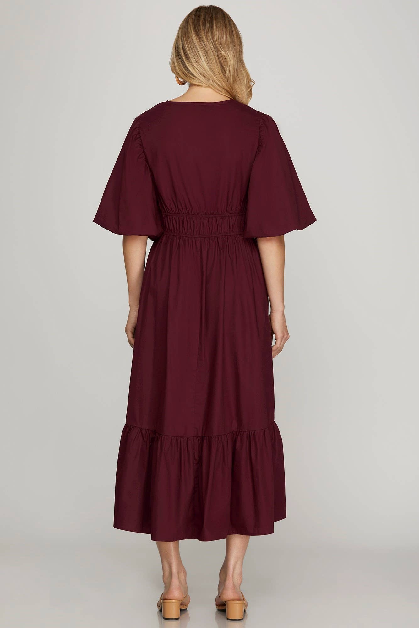 Made in Merlot Dress