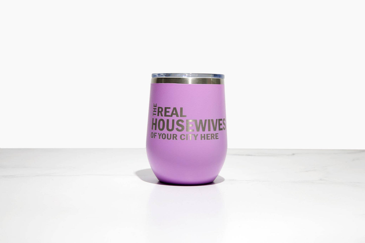 Real Housewives of Lexington Wine Tumbler: Coral