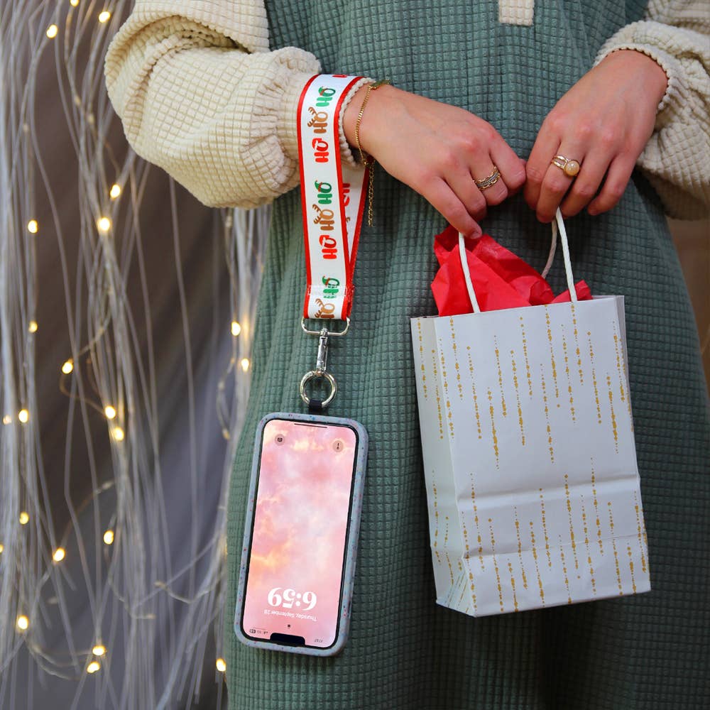 Clip & Go Strap – Christmas Collection: Christmas Plaid