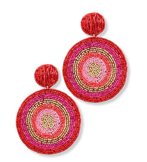 Boho Beaded Disc