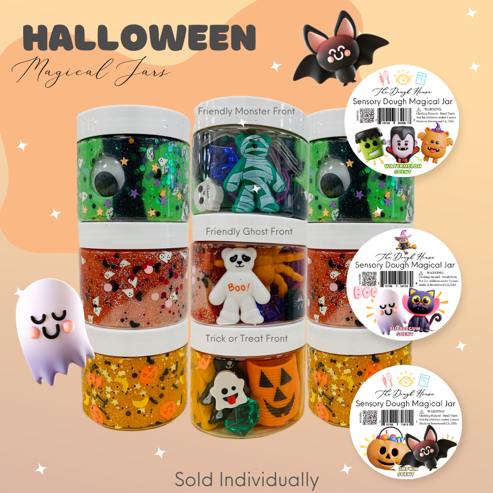 Halloween Magical Jars: Green