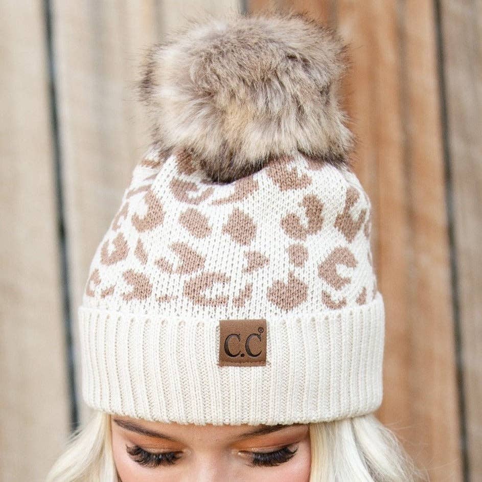 CC Cold Weather Leopard ( YJ-2091 ): Beige