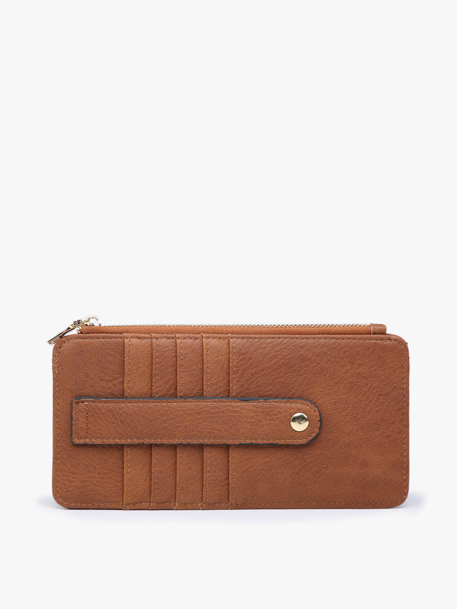 Saige Slim Card Holder Wallet: Cotton-FSB