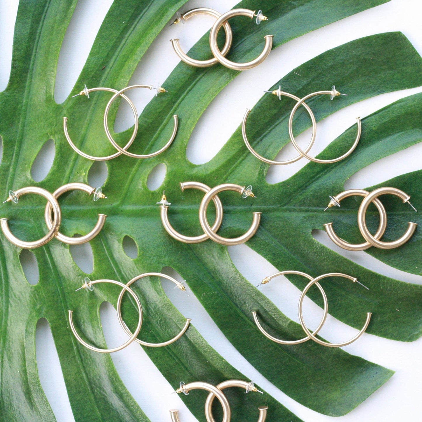 Skinny Everyday Gold Hoops