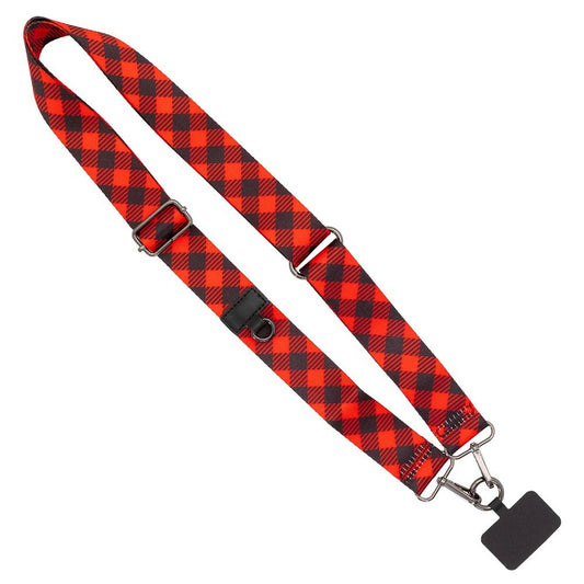 Clip & Go Strap – Christmas Collection: Christmas Plaid