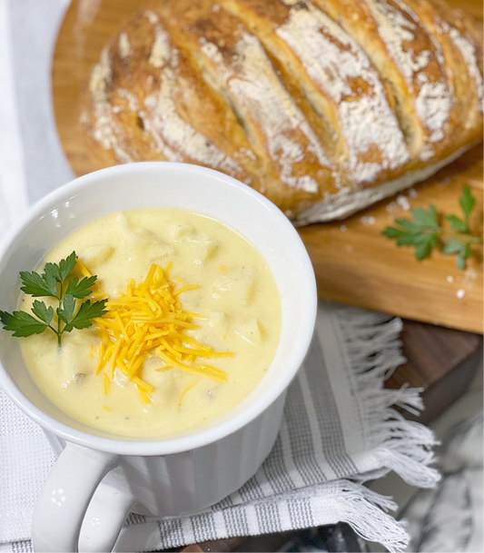 Cheddar Potato Soup