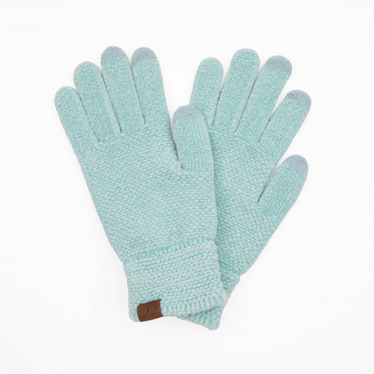 CC Chenille Touchscreen Glove: Black