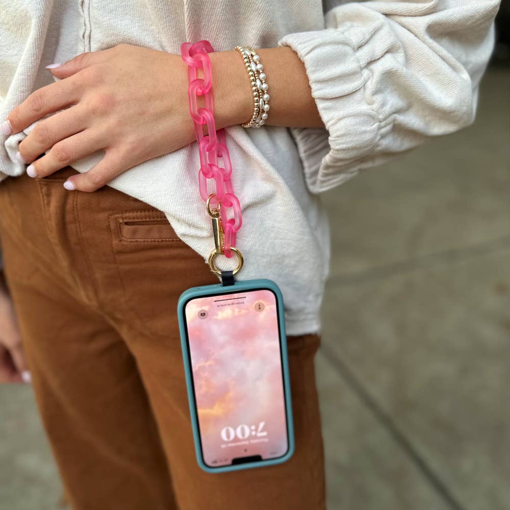 Clip & Go Ice Chain with Pouch: Black Chain with Black Pouch