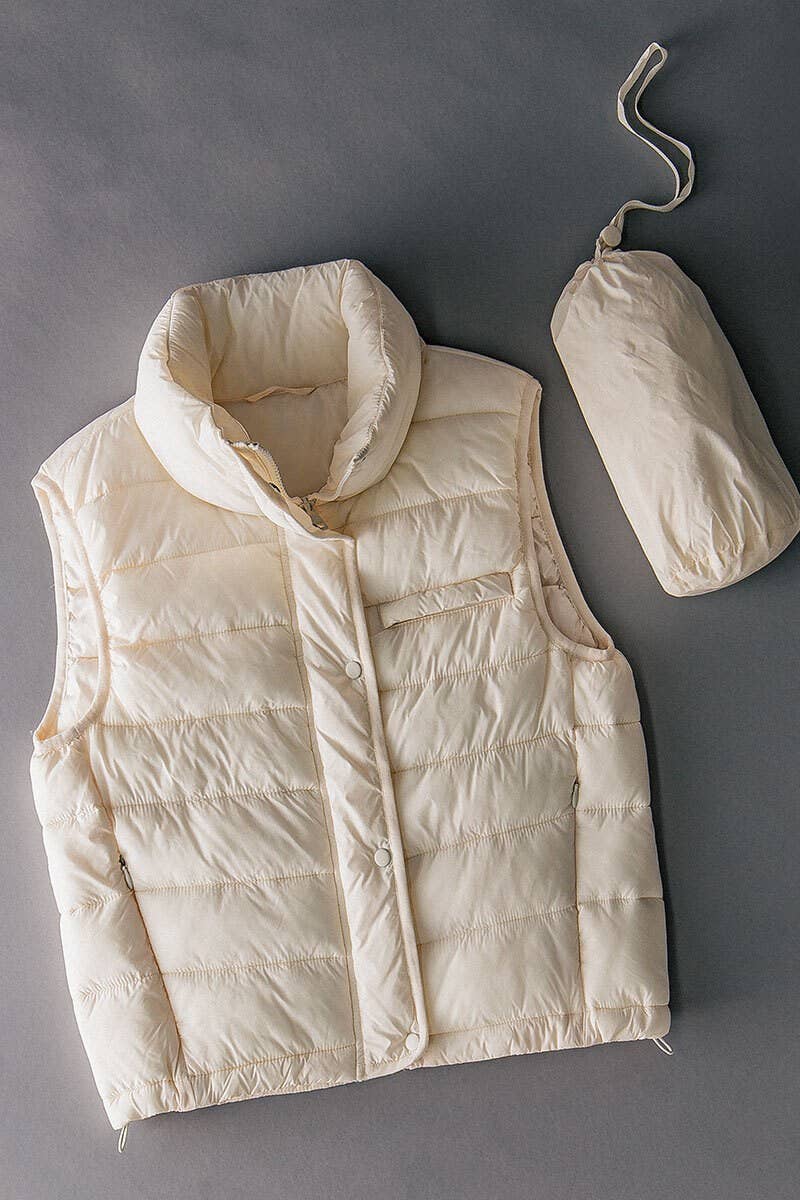 Quilted Puffer Vest