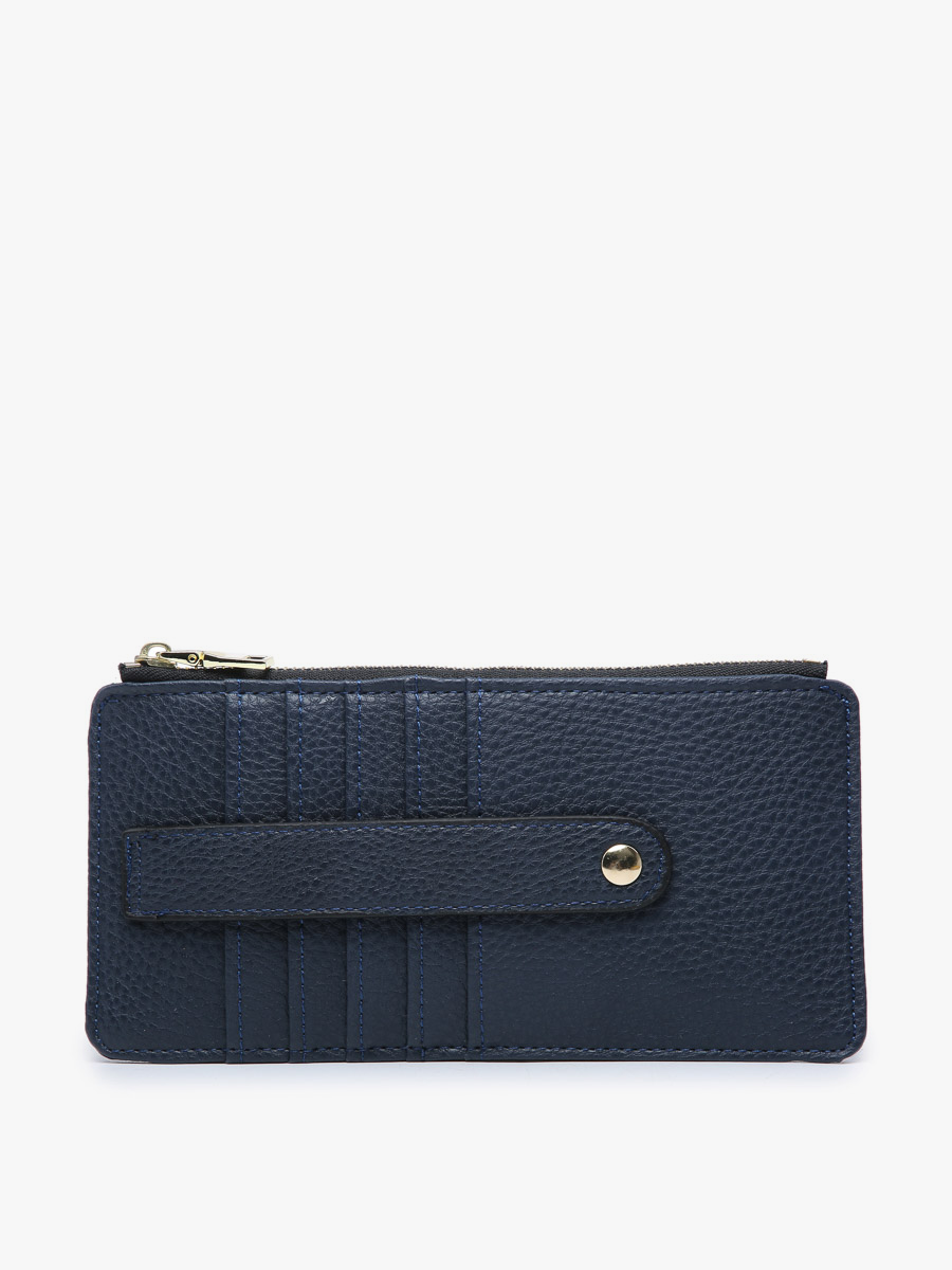 Saige Slim Card Holder Wallet: Cotton-FSB