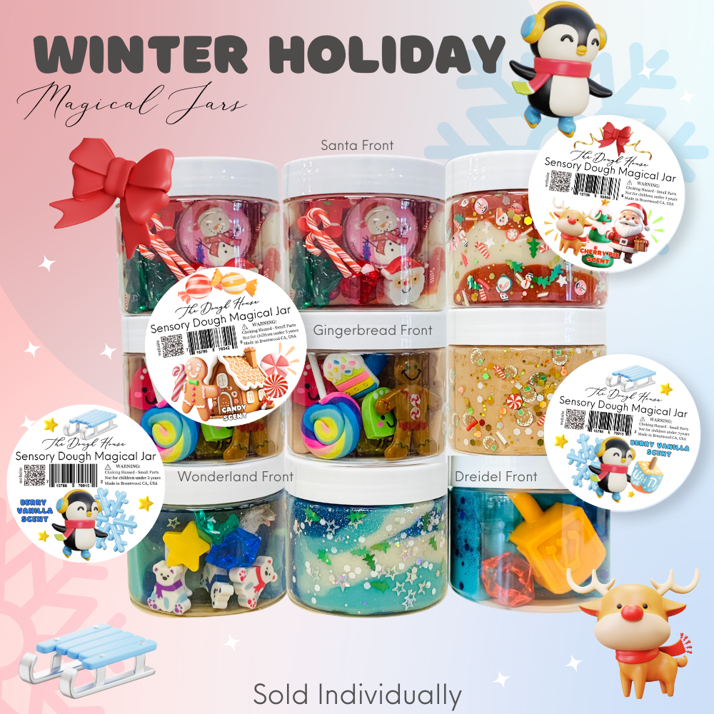 Winter Magical Jar: Santa