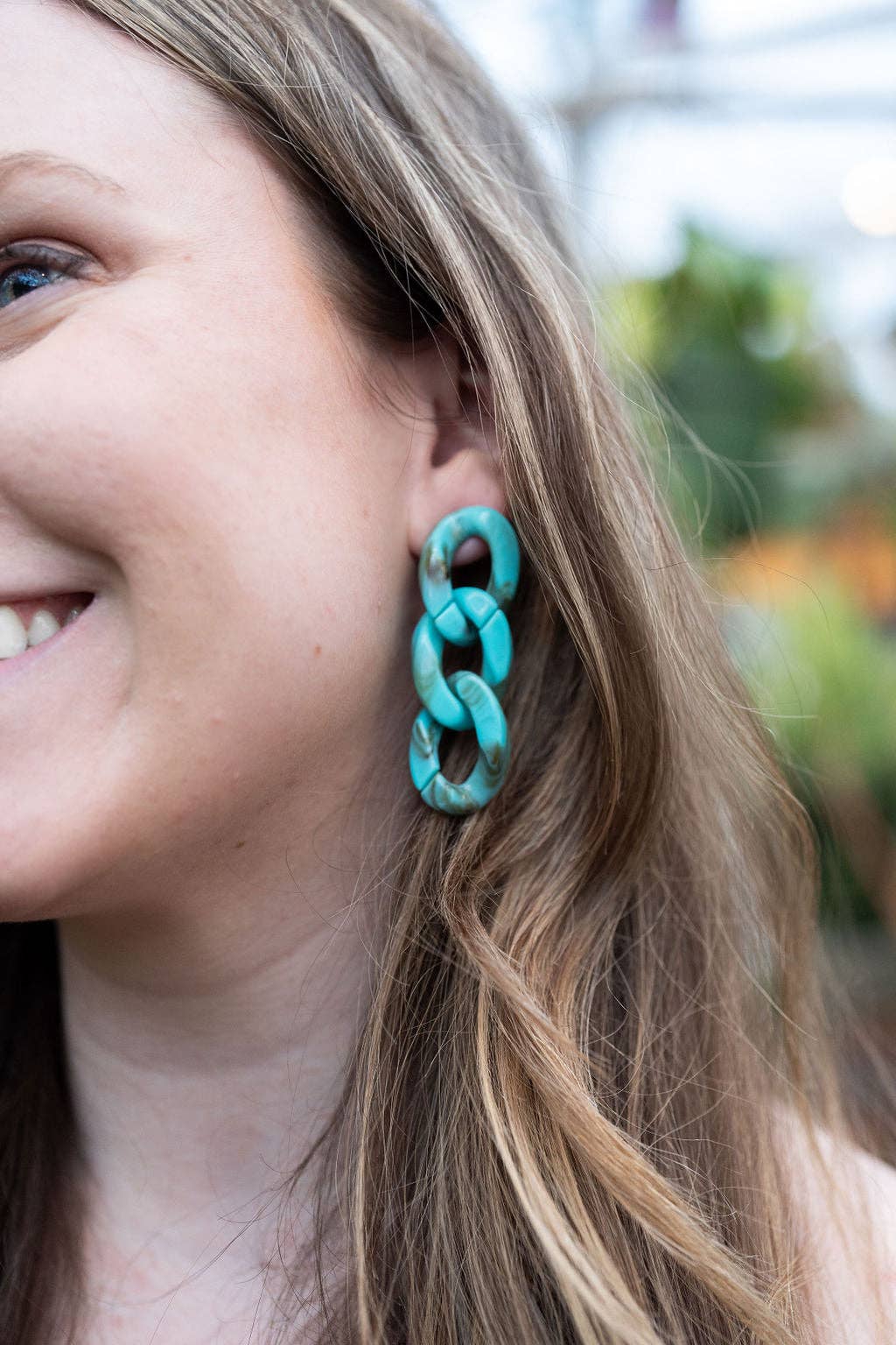 Brooklyn Earrings - Turquoise