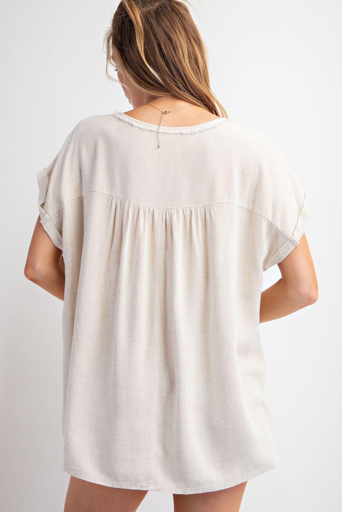 Linen Washed Top