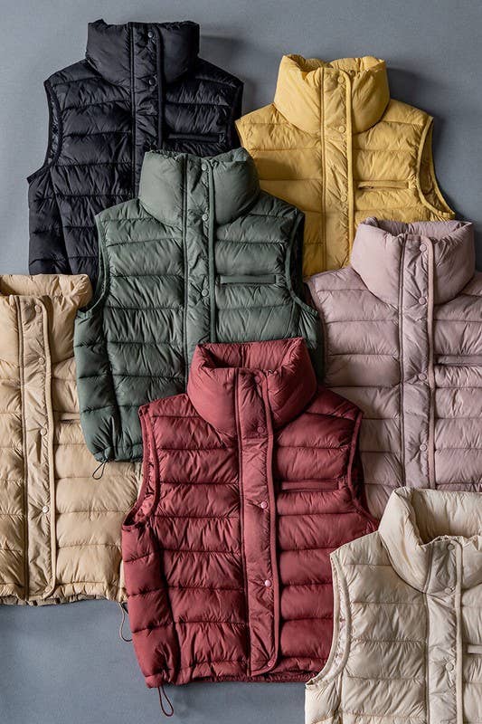 Quilted Puffer Vest