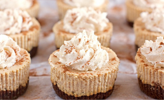 Pumpkin Spice “No Bake” Cheesecake