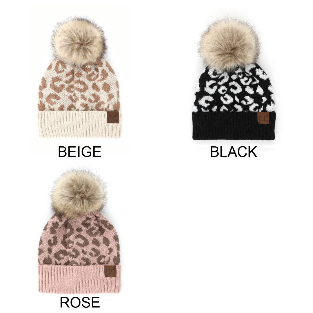 CC Cold Weather Leopard ( YJ-2091 ): Beige