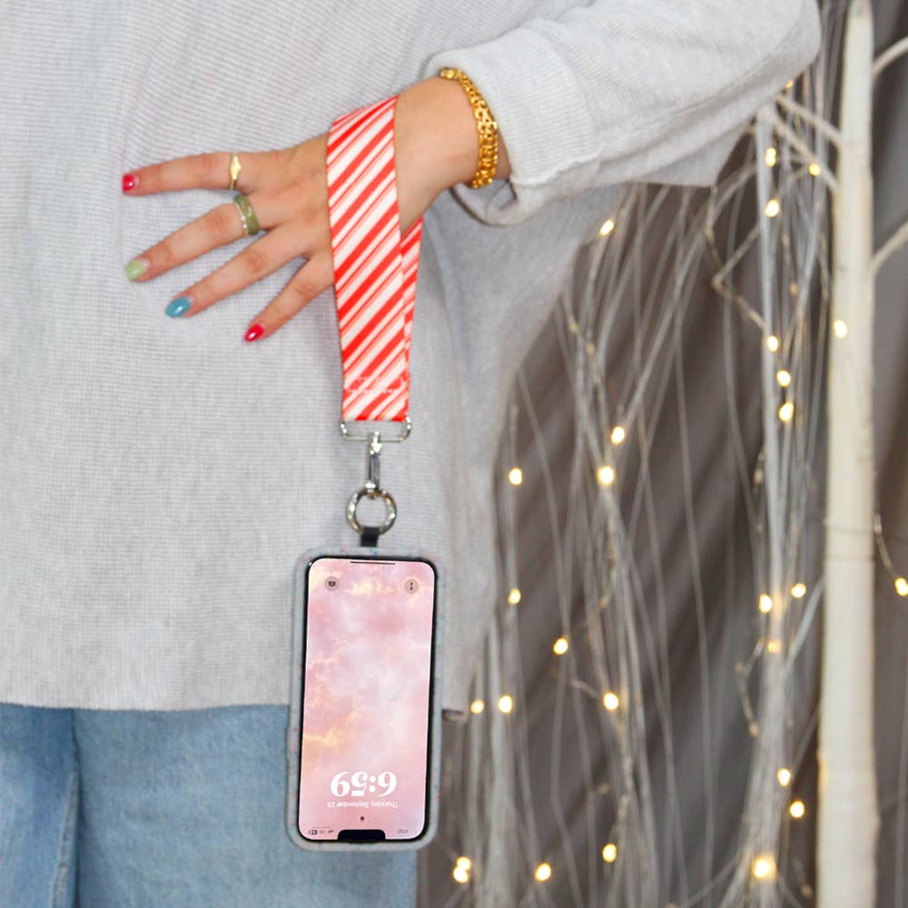 Clip & Go Strap – Christmas Collection: Peeking Gnomes