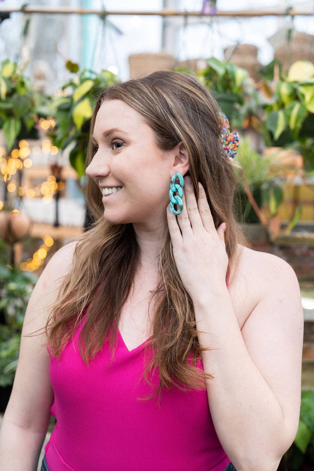 Brooklyn Earrings - Turquoise