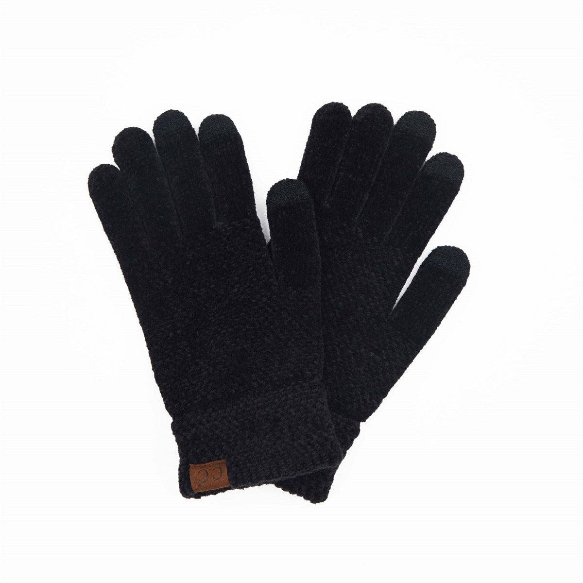 CC Chenille Touchscreen Glove: Mint