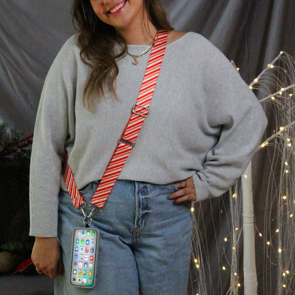 Clip & Go Strap – Christmas Collection: Peeking Gnomes