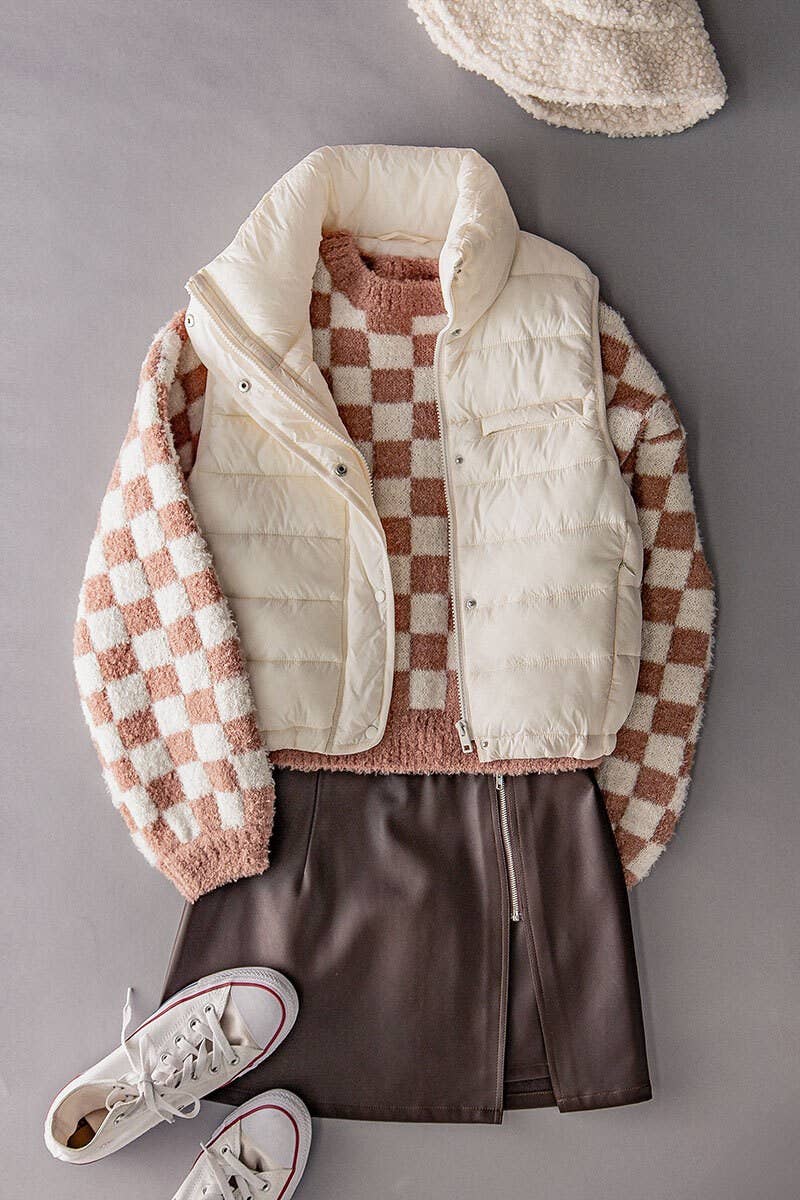 Quilted Puffer Vest