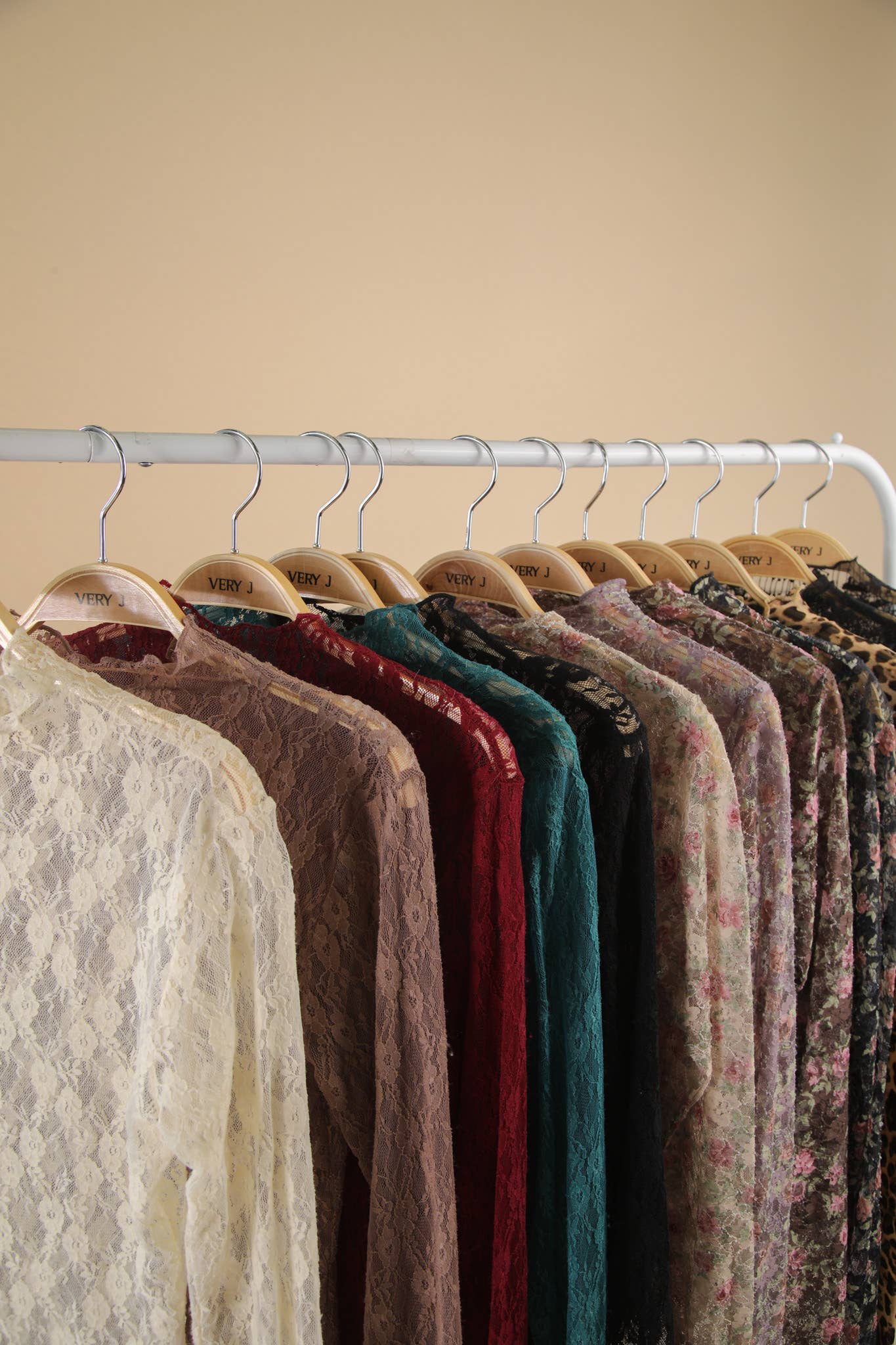 High Neck Fitted Sheer Mesh Lace Knit Top with Black Bows