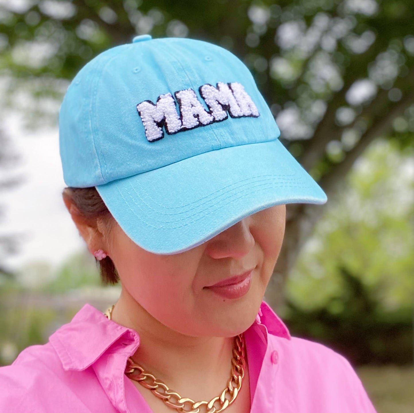 Mama Ball Cap: Soft Pink