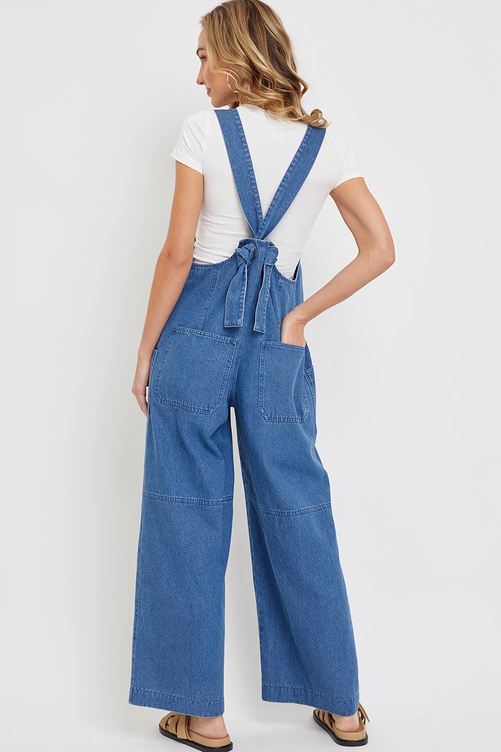 Denim Overall Jumpsuit