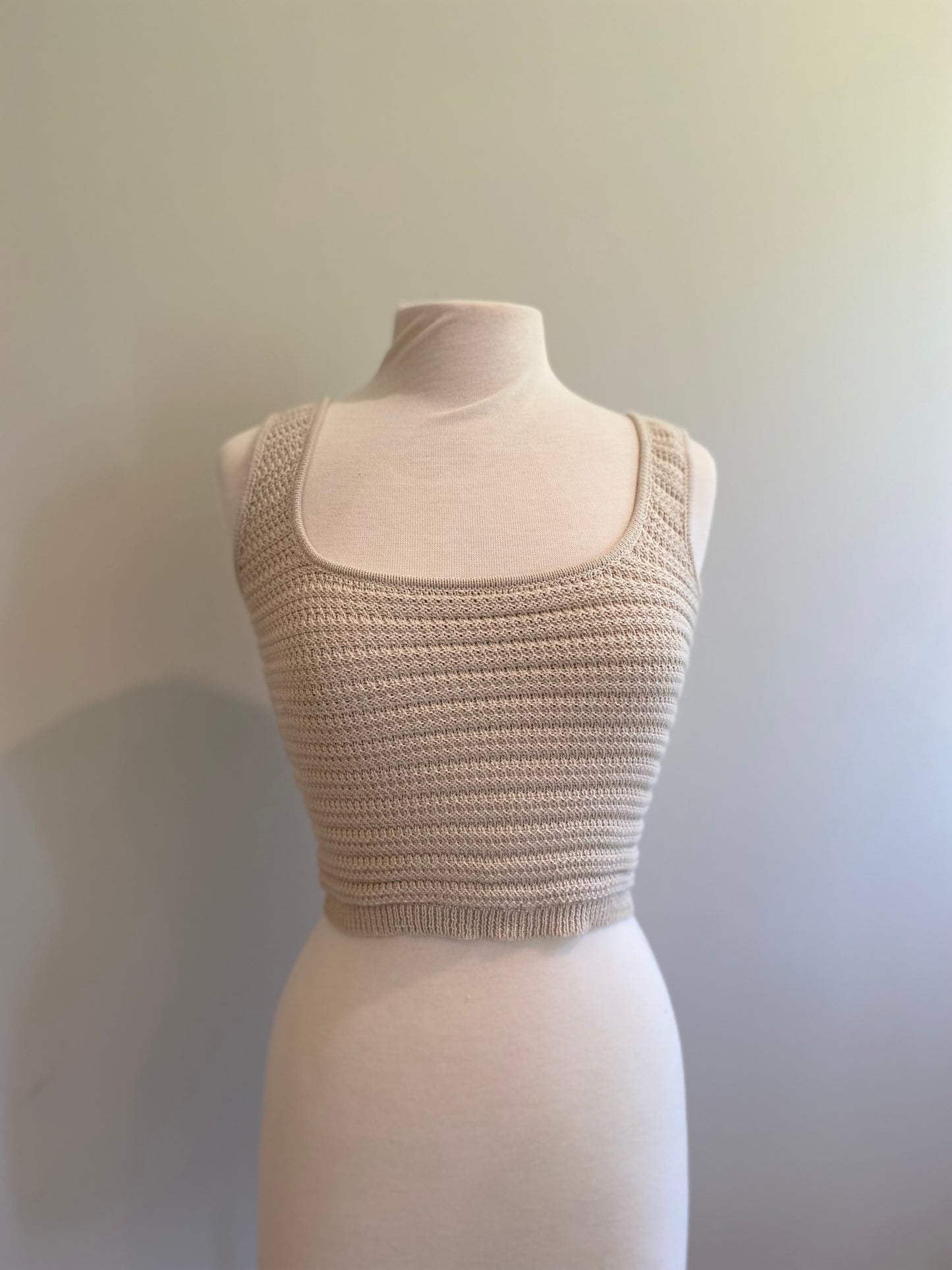 Crochet Crop Tank