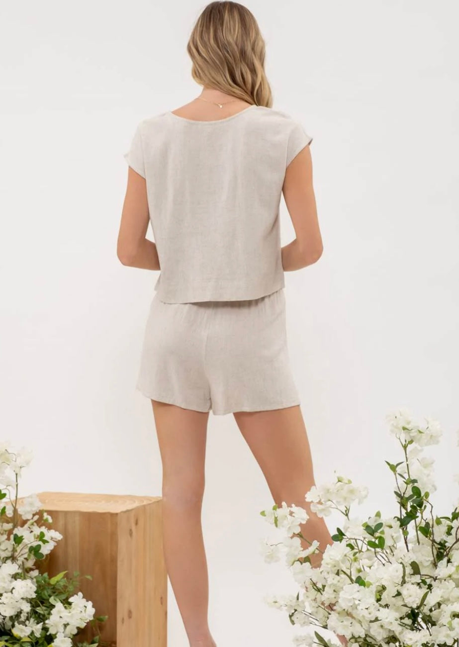 Linen Shorts