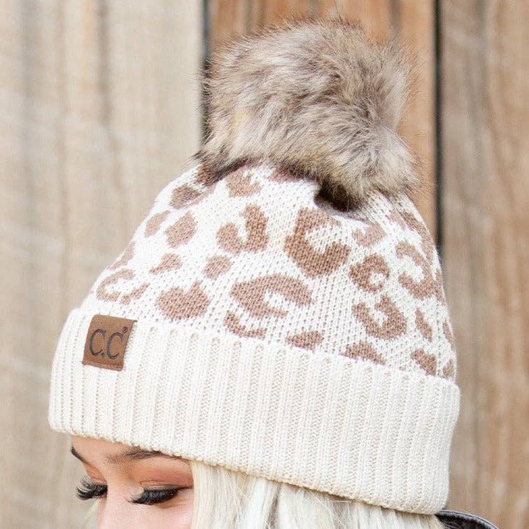 CC Cold Weather Leopard ( YJ-2091 ): Beige