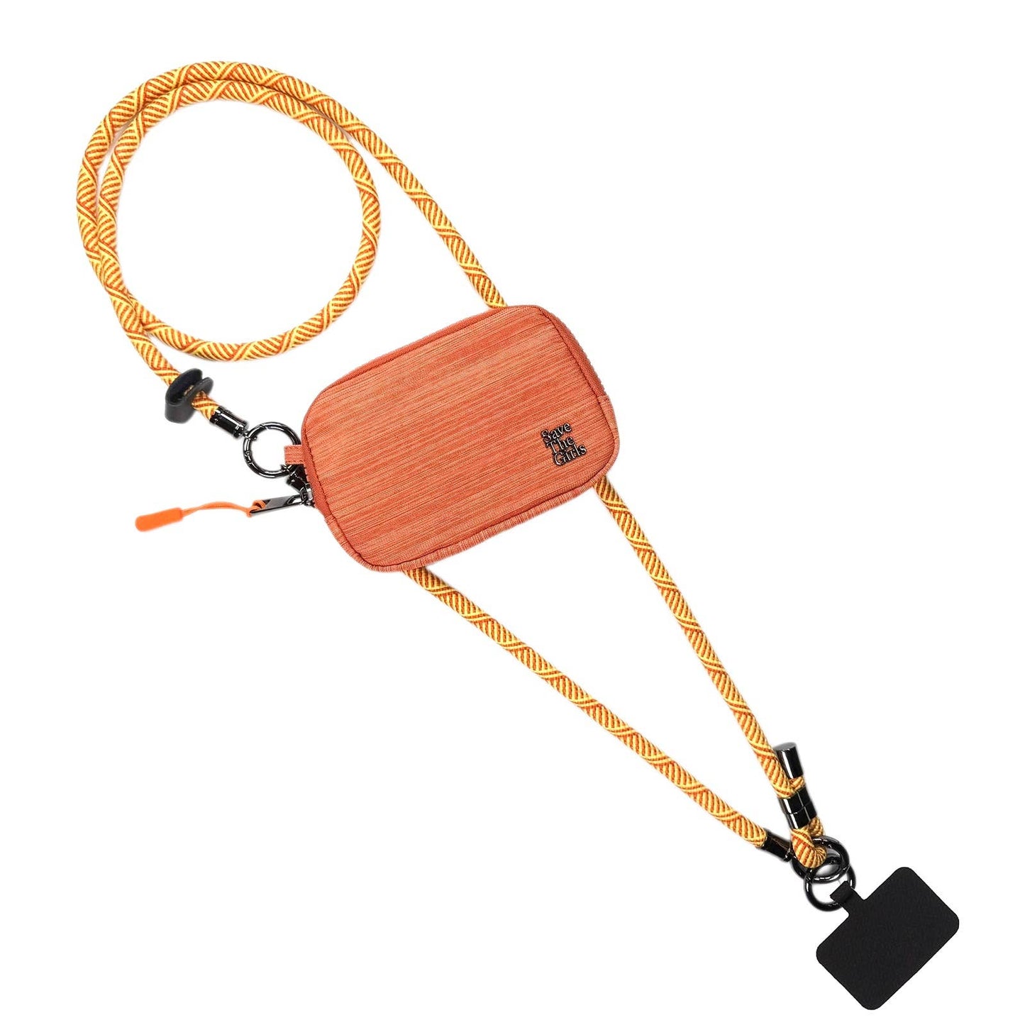 Active Crossbody w/RFID Pouch Single Rope: Aqua