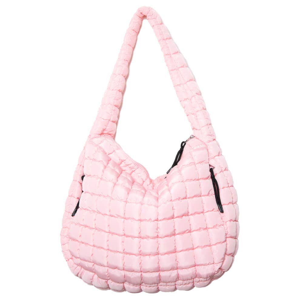 Light Pink Oversized Carryall Tote