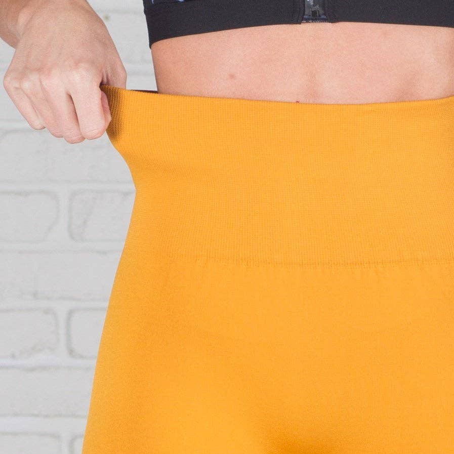 Tummy Control Fleece Lined Leggings | Curvy Added ( TX701 ): Black / One Size ( FIts Pant Size 0 - 13 )