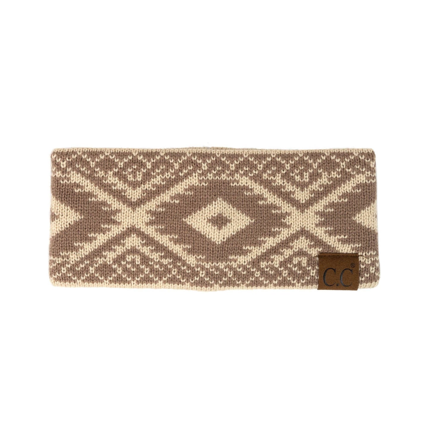 CC Aztec Headwrap Taupe