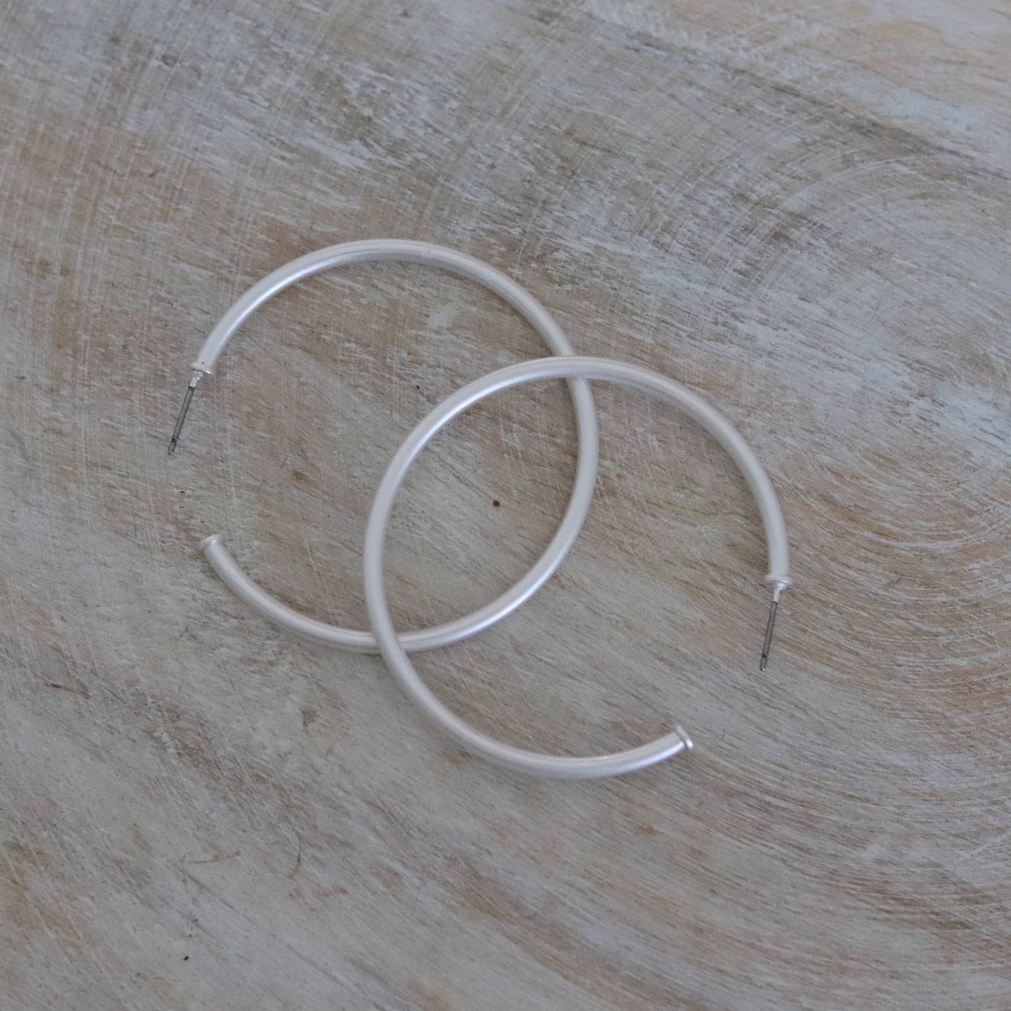 Skinny Everyday Silver Hoop | Classic Hoop Earrings