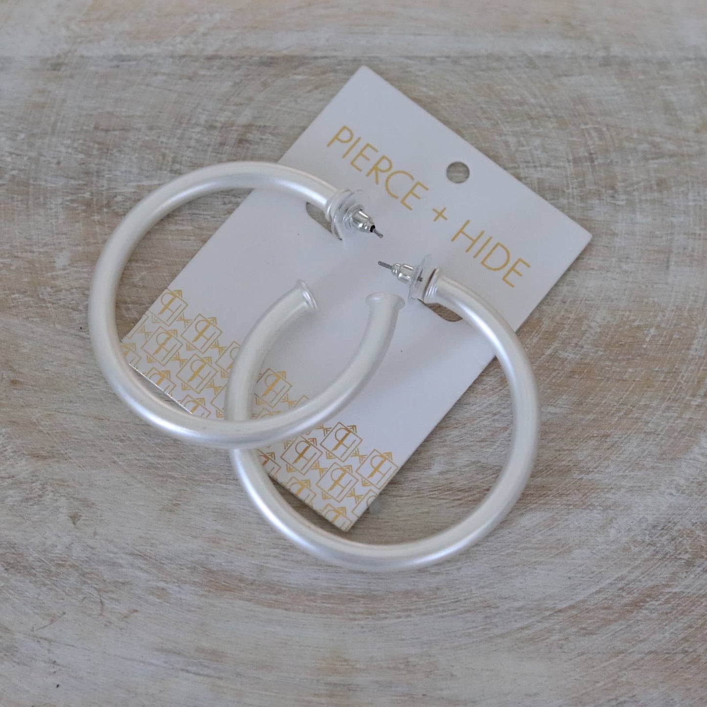 Large Everyday Silver Hoops | Everyday Hoops | Classic Hoops