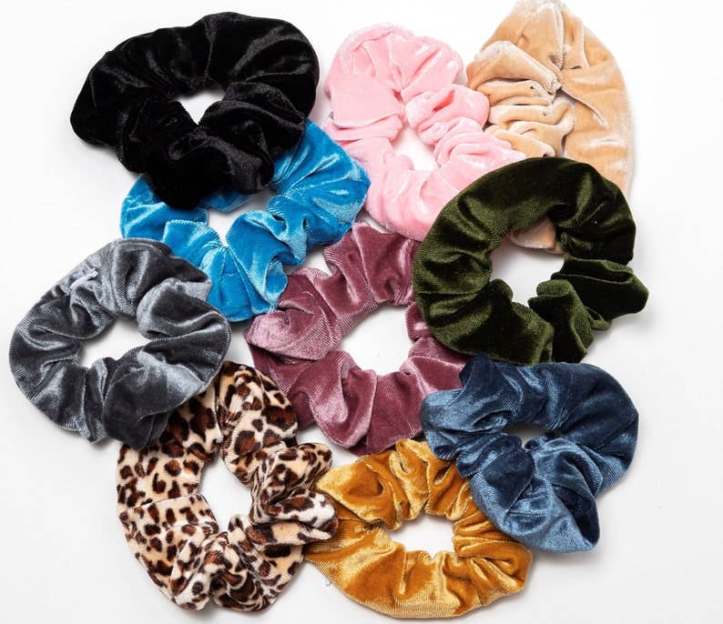 Zip Scrunchie, Stash Scrunchie: Leopard