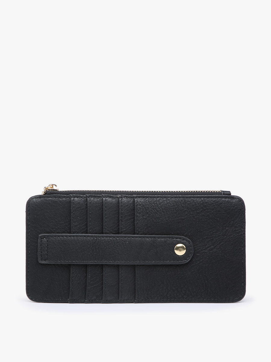 Saige Slim Card Holder Wallet: Cotton-FSB