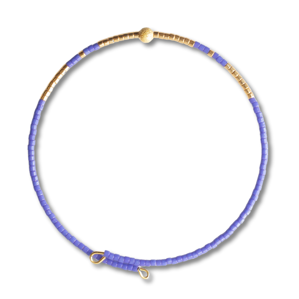 Sprinkles Bangle -  Periwinkle