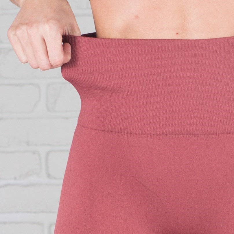 Tummy Control Fleece Lined Leggings | Curvy Added ( TX701 ): Black / One Size ( FIts Pant Size 0 - 13 )