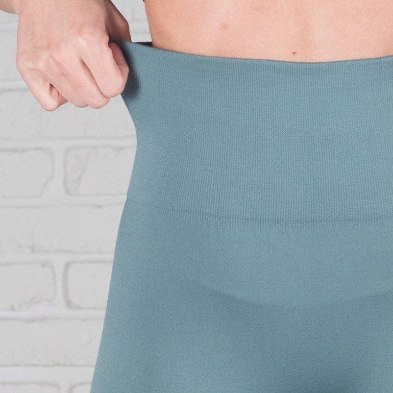 Tummy Control Fleece Lined Leggings | Curvy Added ( TX701 ): Black / One Size ( FIts Pant Size 0 - 13 )