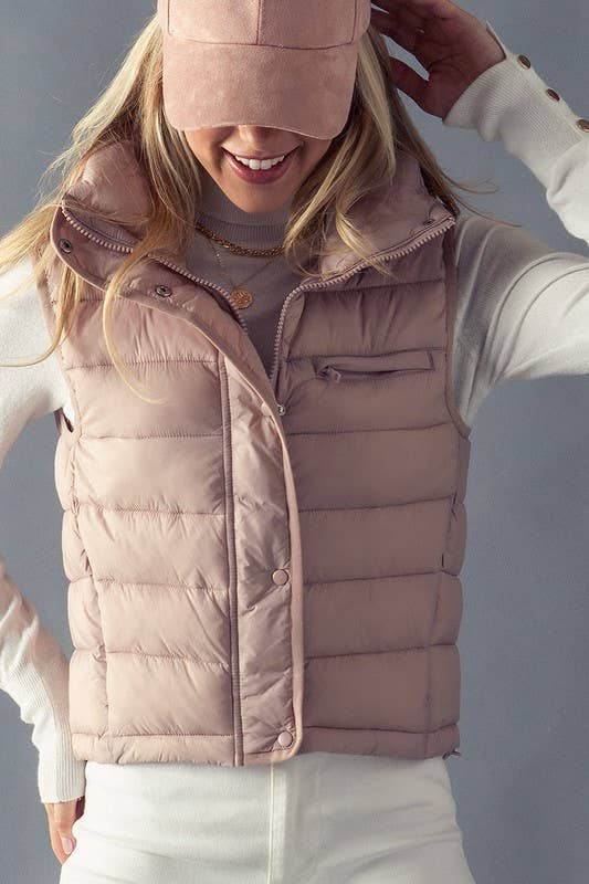 Quilted Puffer Vest